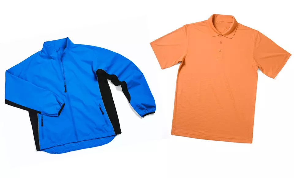 Zorrel Jacket and Polo Set. Multiple Colors Available. Free Returns. - Second Medium