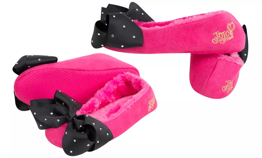 Image 10: Sambro JoJo Siwa Bow Slippers
