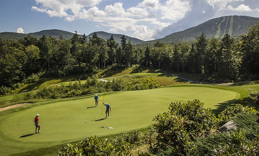 Image 2: Golf with Cart at Jay Peak