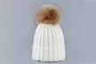 Bonnet chaud avec pompon femme Marie - Second Medium