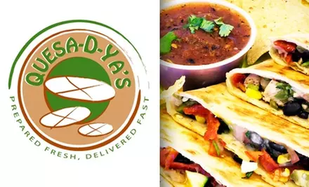 $10 for $20 Worth of Quesadillas, Sides, and Drinks at Quesa-D-Ya’s - Primary Image