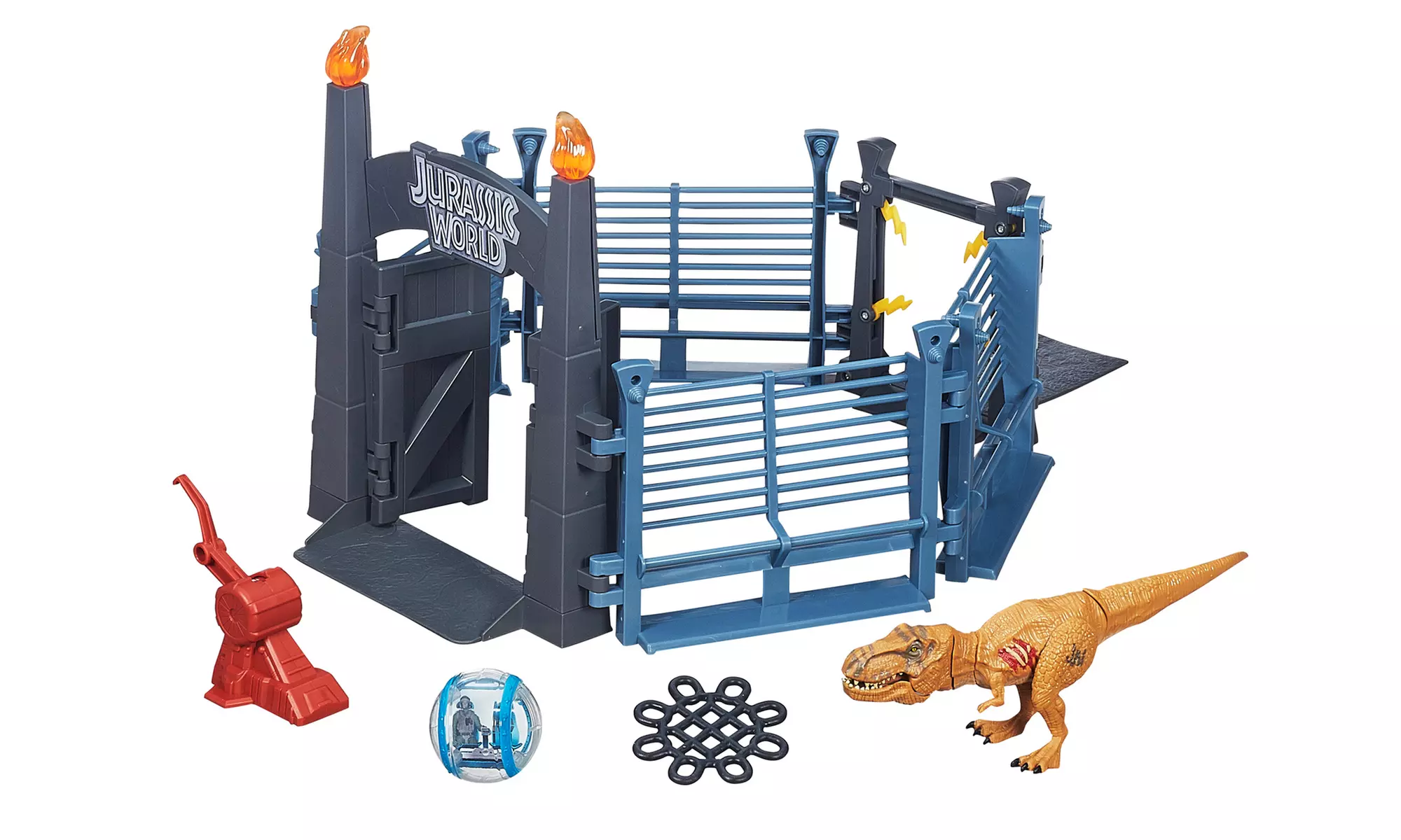 Jurassic World T-Rex Lockdown Playset - Second Medium
