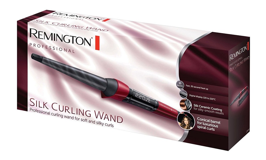 Image 2: Remington Silk Curling Wand
