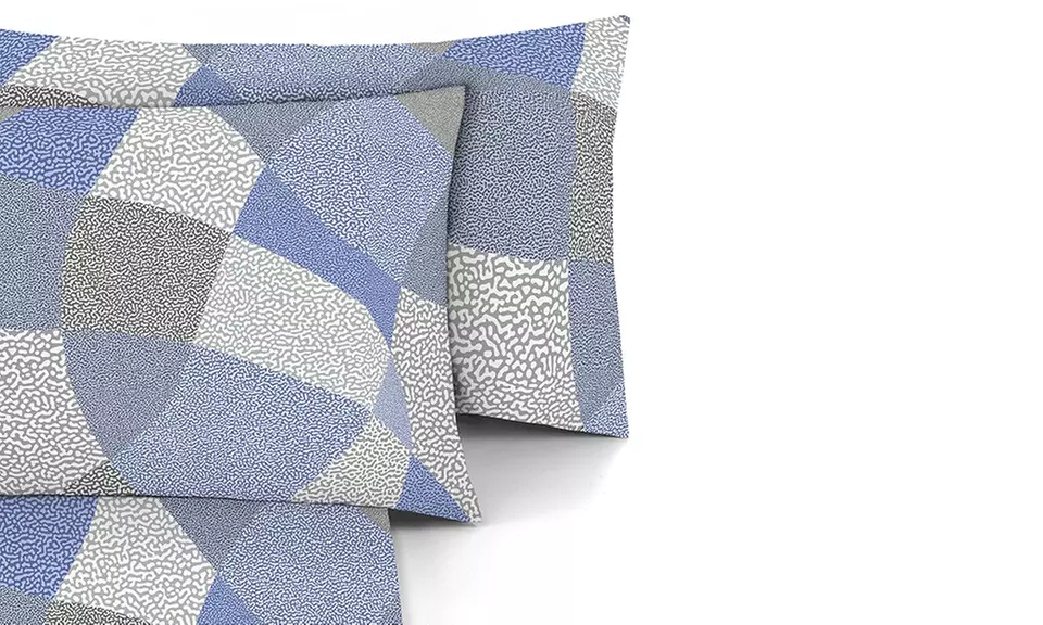 Completo Lenzuola No Stiro, Microfibra effetto Seta, Made in Italy