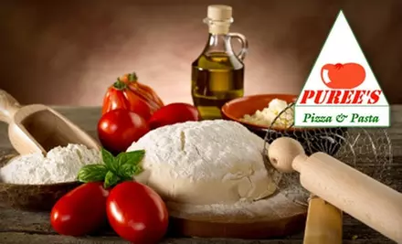 $5 for $10 Worth of Pizza, Pasta, Sandwiches, and More at Puree's Pizza & Pasta in Oak Park - Primary Image