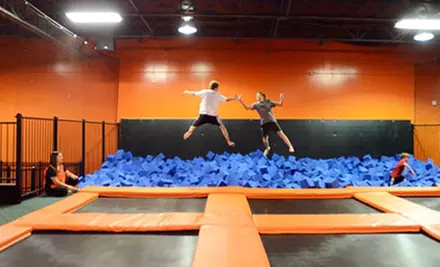 Trampoline Jumping on Monday–Thursday or Friday–Sunday for Two or Four at Urban Air Trampoline Park (Up to Half Off) - Primary Image