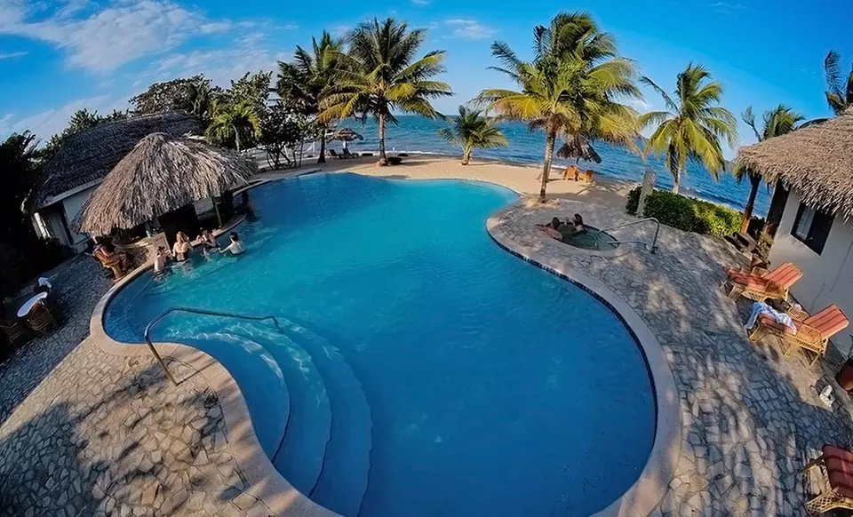 4- or 6-Night Stay for Two in an Ocean-View or Beachfront Room at Almond Beach Resort & Spa in Belize - Primary Image