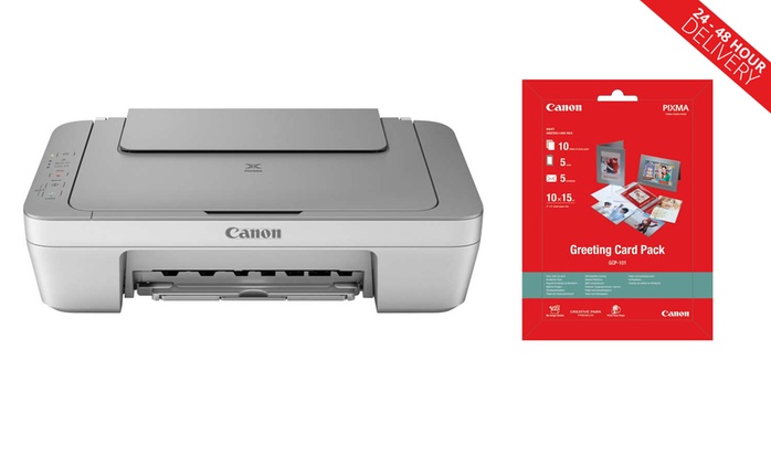 Canon Pixma MG2440 Three-in-One Printer with Greeting Card Pack for R429 Including Delivery (39% Off)