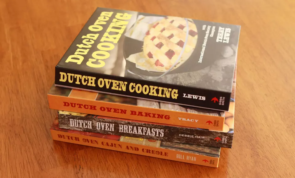 Dutch Oven 4-Cookbook Bundle. Free Shipping. - Primary Image