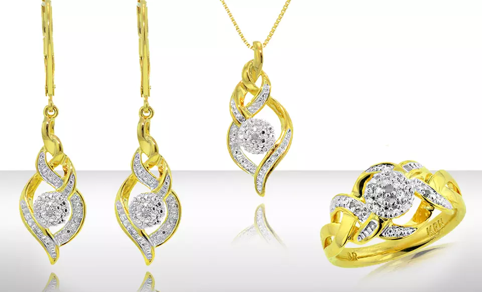 3-Piece Diamond Jewelry Set. Free Shipping and Returns - Primary Image