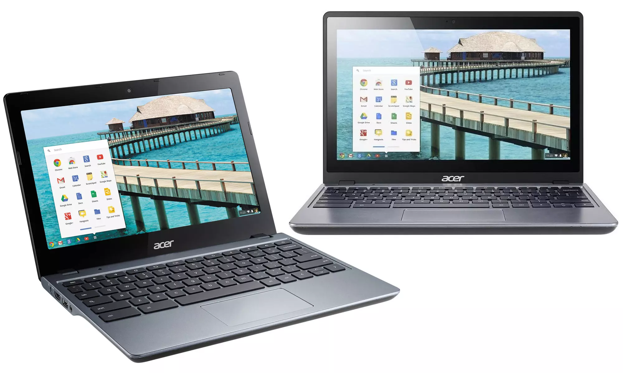 Acer 11.6" Touchscreen Chromebook with 1.4GHz Intel Celeron 2955U Processor, 4GB RAM, and 16GB SSD (Scratch & Dent) - Primary Image