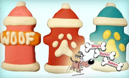$7 for $15 Worth of Dog Treats and More From Bing's Barkin' Bakery - Primary Image