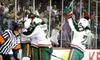 $25 for Two Corner Seats with Club Access Tickets, Parking, and Photo from Houston Aeros (Up to $95 Total Value). Choose from Five Games. 