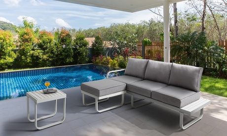 Mobili da esterno linea Ischia disponibili in 4 modelli