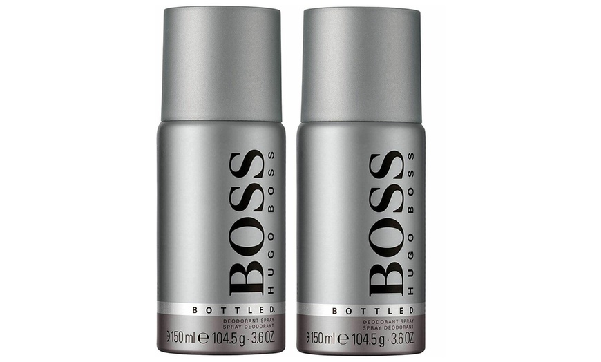 Image 3: Hugo Boss Men's Deodorant Spray 150ml Two-Pack