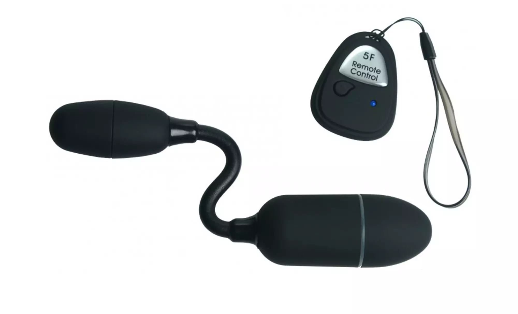 Flexible Dual Pleasure Bullet Vibrator with Wireless Remote Control - Primary Image