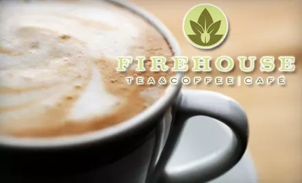 $5 for $10 Worth of Tea, Coffee, Baked Treats, and More at Fire House Tea & Coffee Café - Primary Image