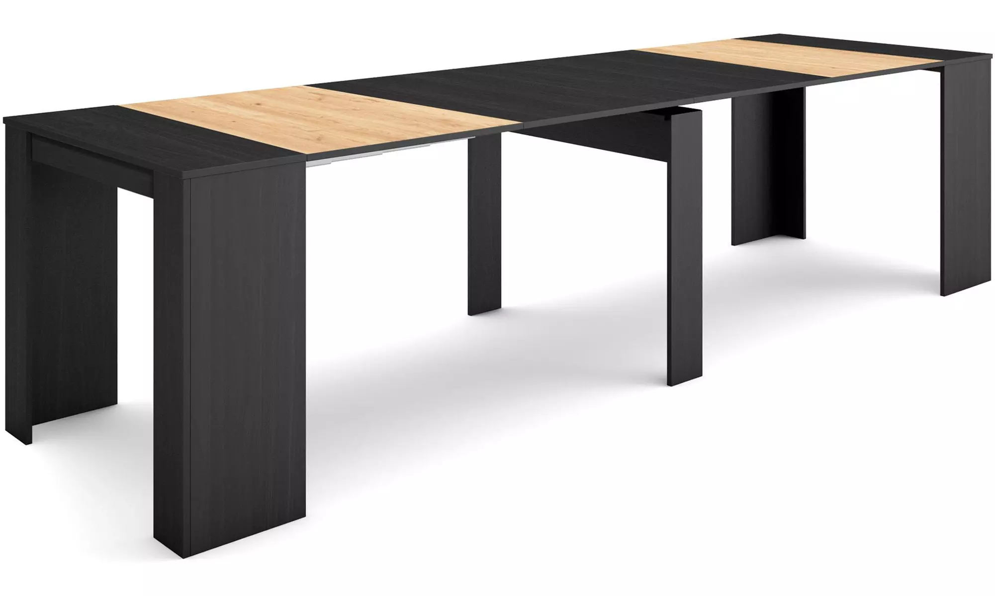 Ausziehbarer Konsolentisch