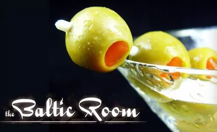 $10 for $20 Worth of Upscale Drinks, Coffee, and Bar Fare at the Baltic Room - Primary Image