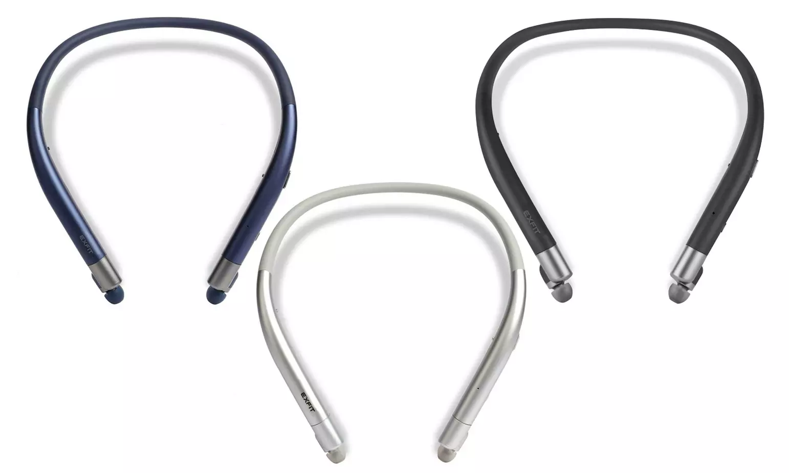 EXFIT BCS-700 Bluetooth Wireless Headphones - Primary Image