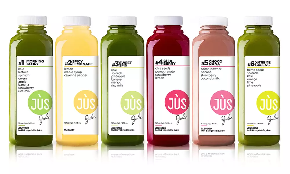 One or Two Three-Day Juice Cleanses with Shipping Included at Jus by Julie - Primary Image