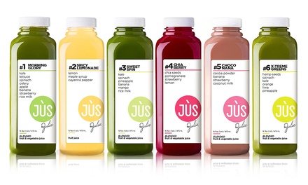 Juice Cleanse with Shipping - Jus By Julie **NAT** | Groupon