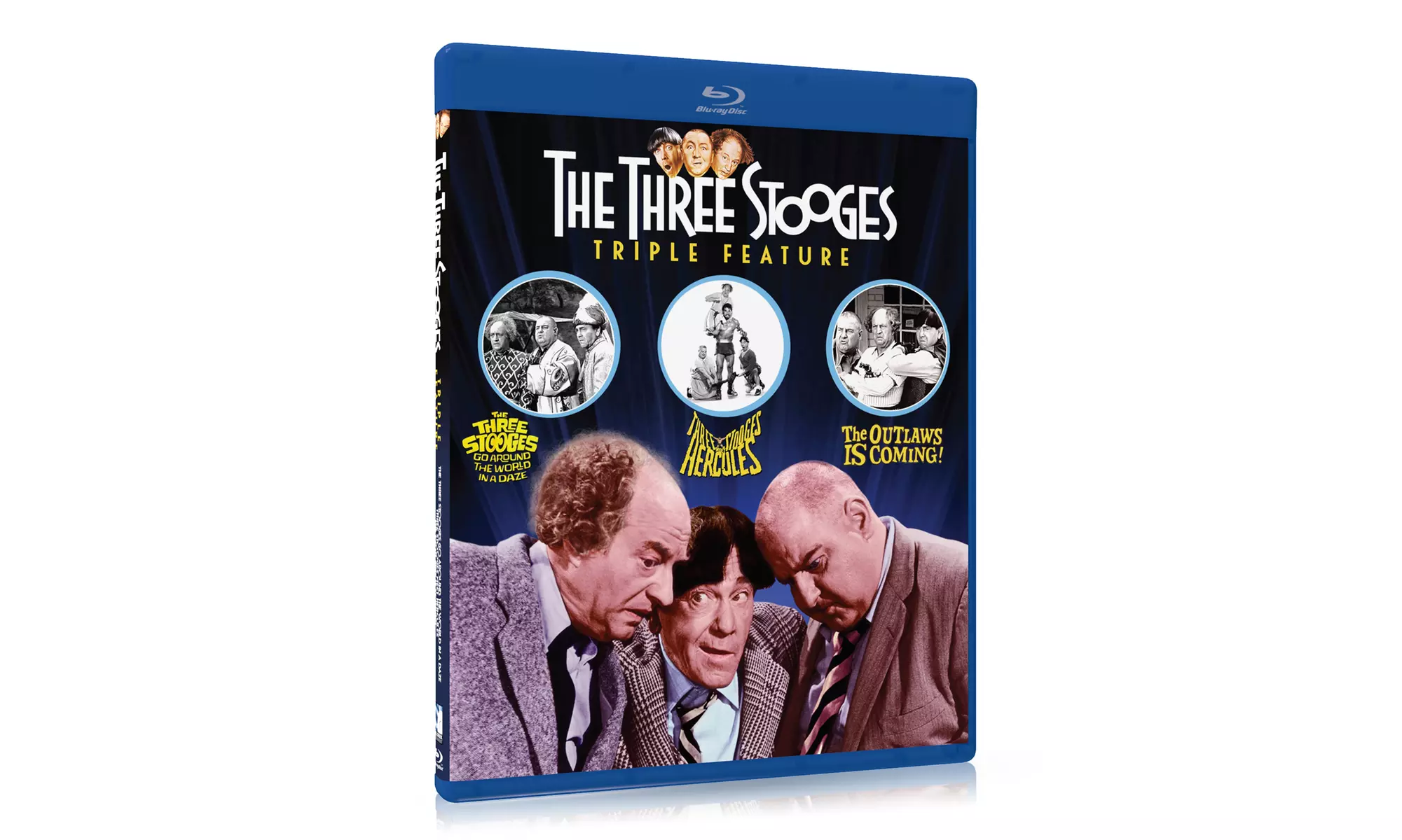 Three Stooges Triple Features on Blu-Ray - Second Medium