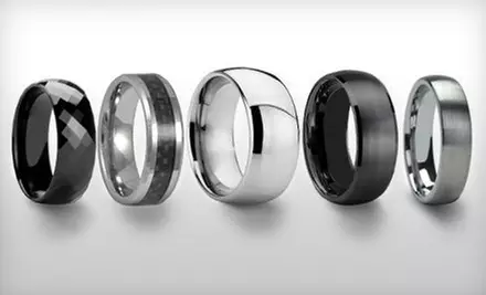 $20 for a Tungsten-Carbide Ring at Silver Street Jewellers (Up to $200 Value) - Primary Image