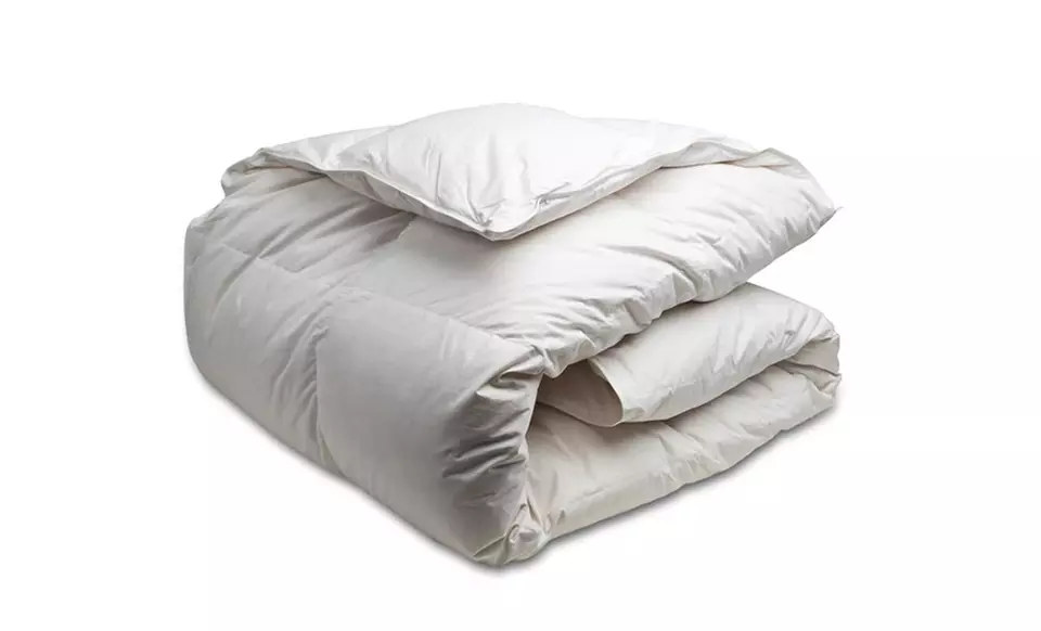 Canadian Down and Feather Company White Goose Feather Duvet - Primary Image