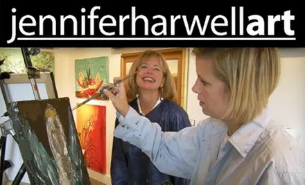$20 for a Two-Hour Painting Class & Supplies at Jenniferharwellart ($40 Value) - Primary Image