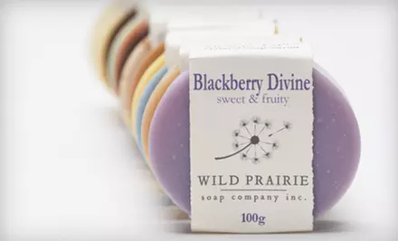 $12 for $24 Worth of Handcrafted Soaps and Natural Bath and Body Products at Wild Prairie Soap Company - Primary Image