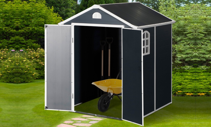 Image 8: Outsunny Shed