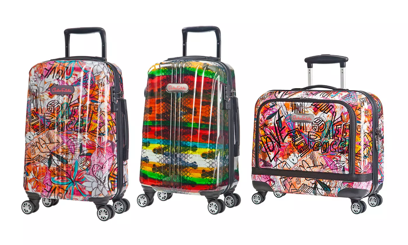 Carlos Falchi Hardside Carry-On and Upright Luggage  - Primary Image
