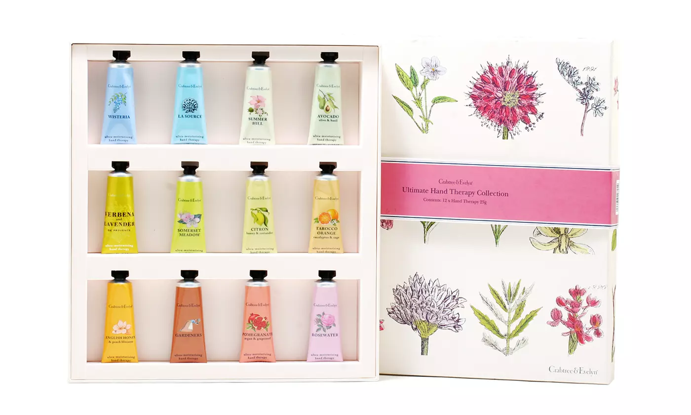 Crabtree & Evelyn Hand Lotion Set (12-Piece) - Primary Image