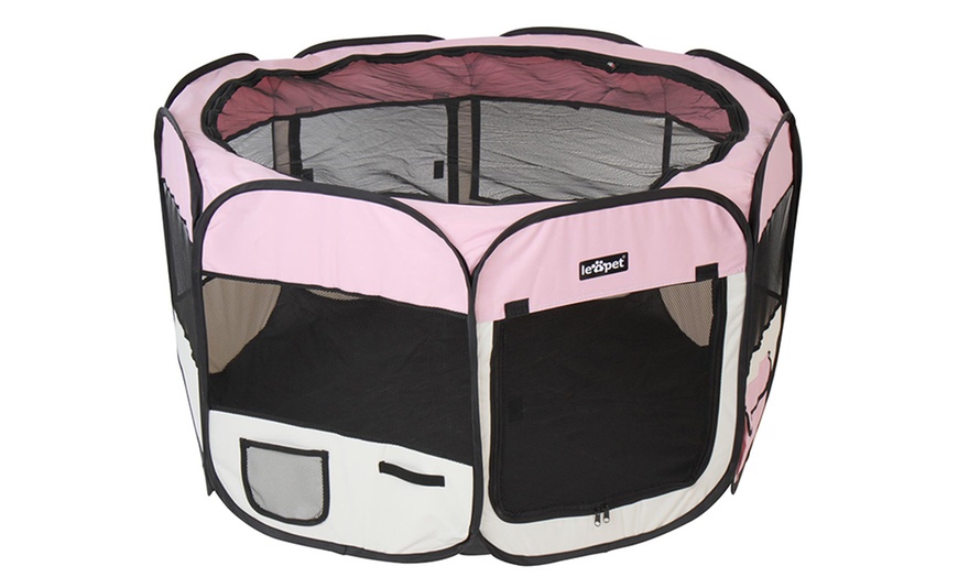 Image 10: Fabric Pet Playpen