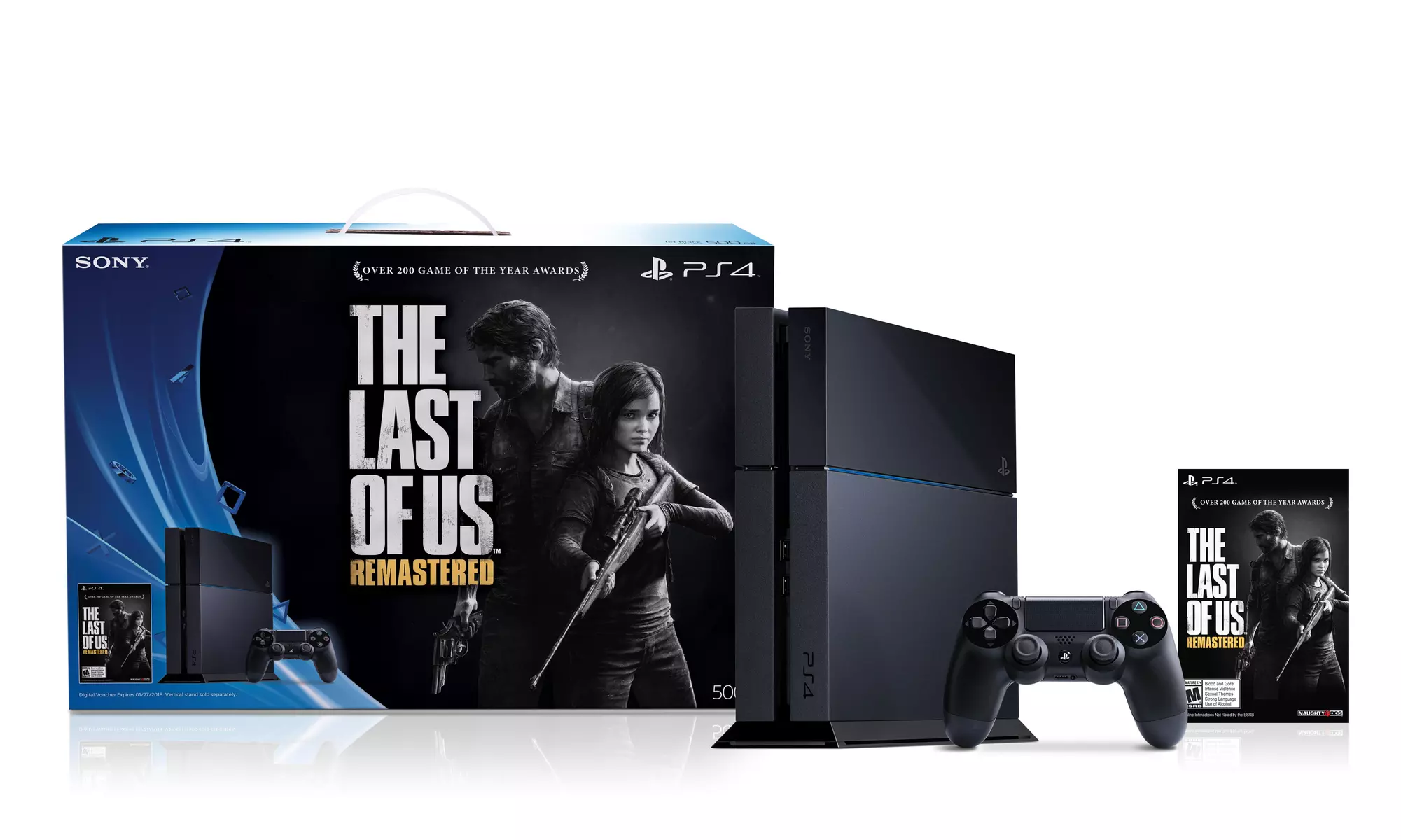 PS4 500GB Game System with The Last of Us: Remastered
 - Primary Image