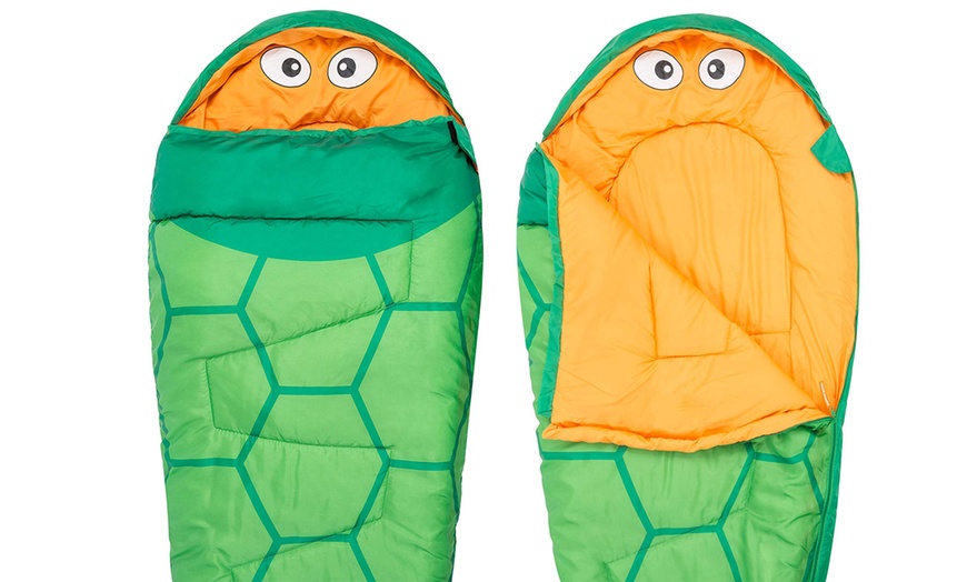 Image 8: Animals Shaped Kids Sleeping Bag