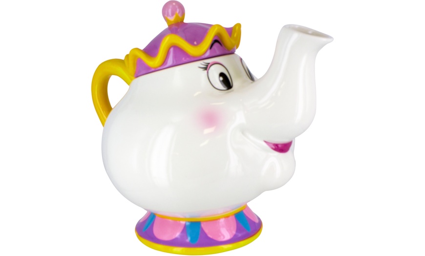 Image 3: Disney Mrs Potts & Chip Tea Set