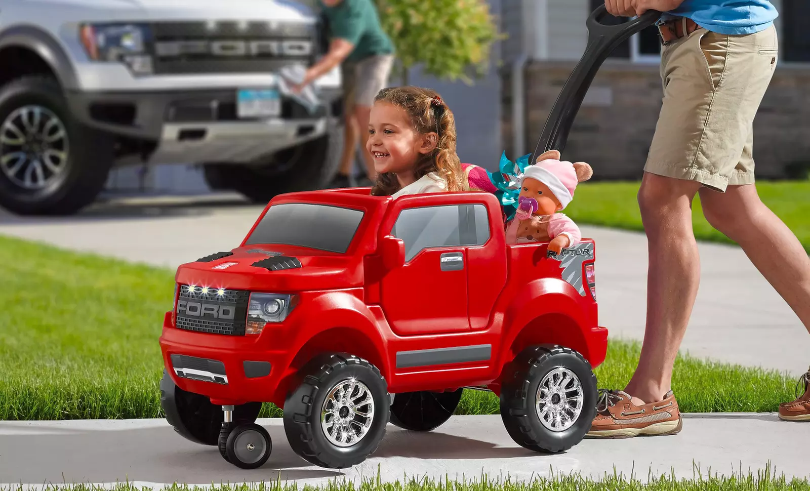 Step2 2-in-1 Ford F-150 SVT Raptor Push Buggy and Riding Toy - Primary Image