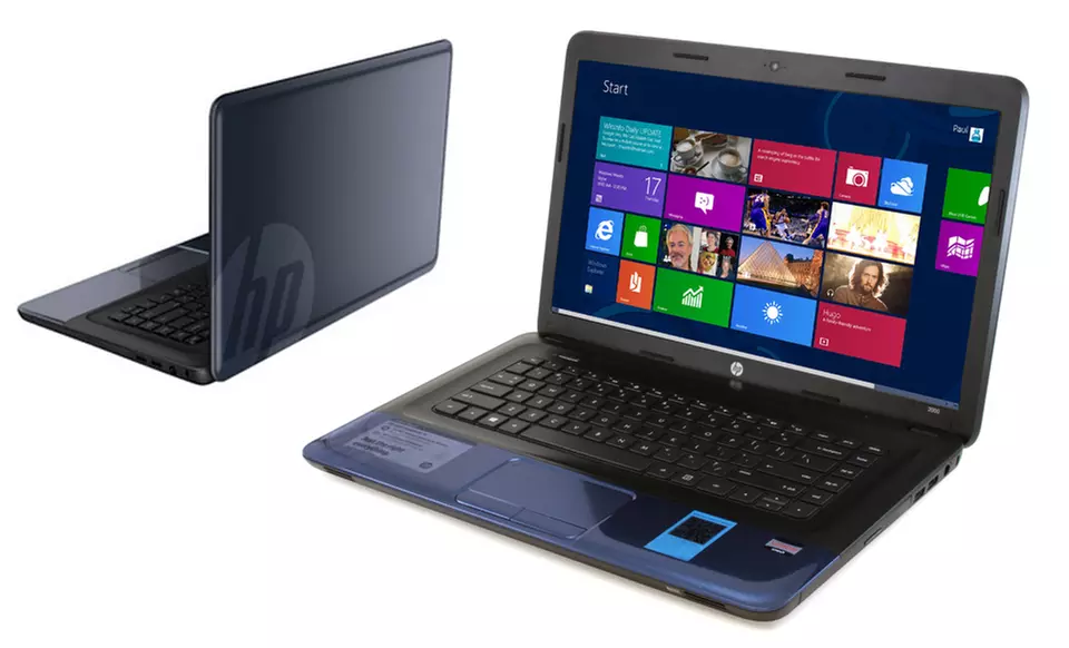 $274.99 for an HP Winter Blue 15.6" HD Notebook ($349 List Price) (Manufacturer Refurbished). Free Shipping and Returns. - Primary Image