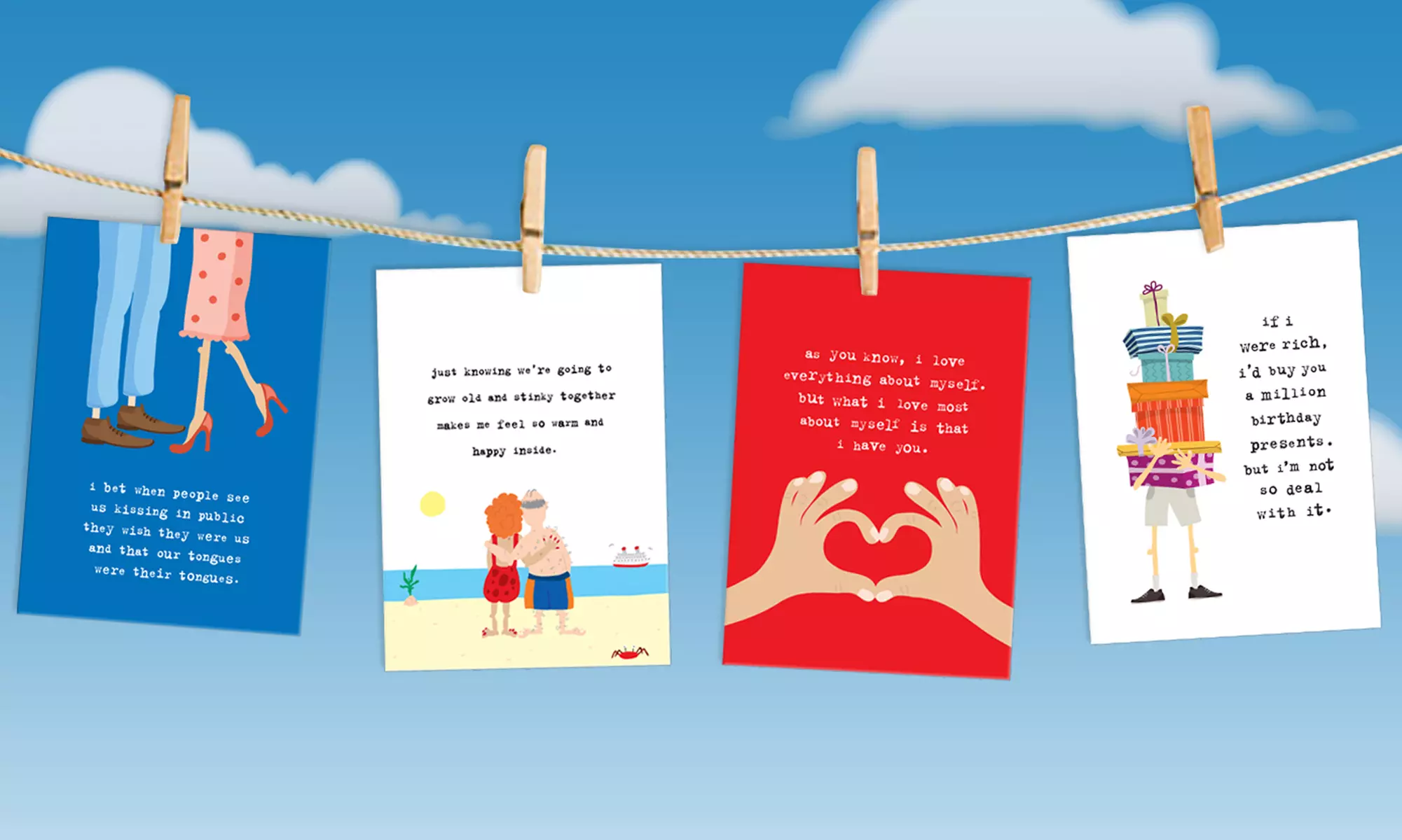Funny Greeting Cards and Gifts from Uncooked (61% Off). Two Options Available. - Primary Image