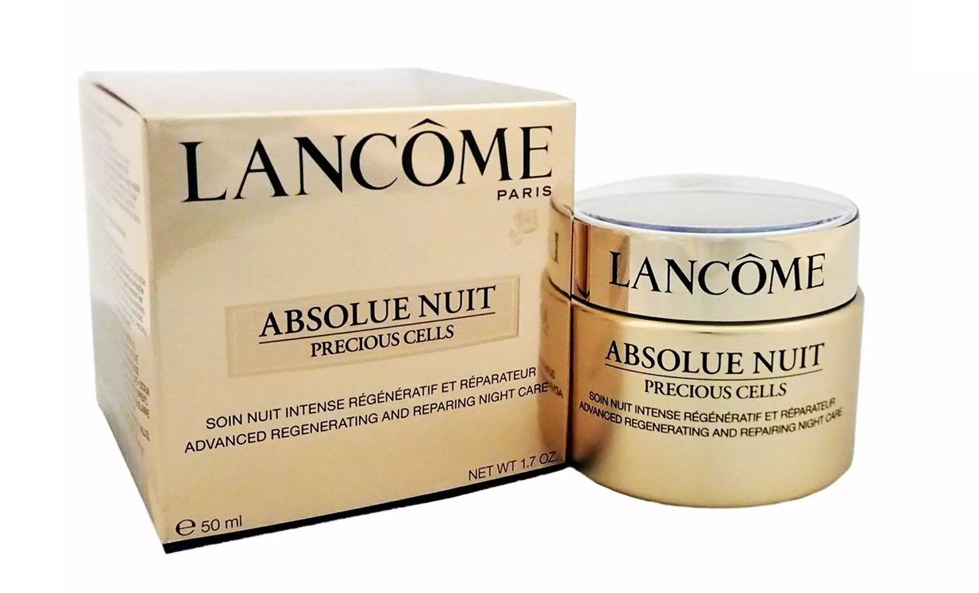 Lancôme Absolue Nuit Precious Cells Advanced Regenerating and Repairing Cream; 1.7 Fl. Oz. - Primary Image