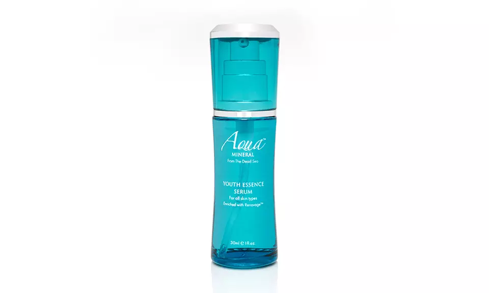 Aqua Minerals Anti-Aging Youth Essence Serum with Vitamins E, C & A (1 Fl. Oz.) - Primary Image
