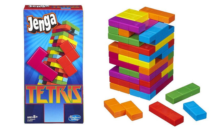 Image 2: Gra Jenga Hasbro: 3 rodzaje