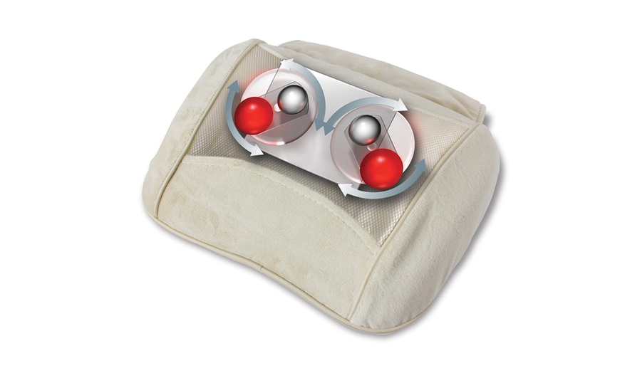 Image 4: Heated Shiatsu Massage Cushion