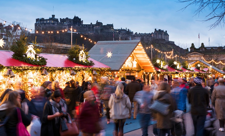 Image 2: ✈ Edinburgh Christmas Markets with Flights