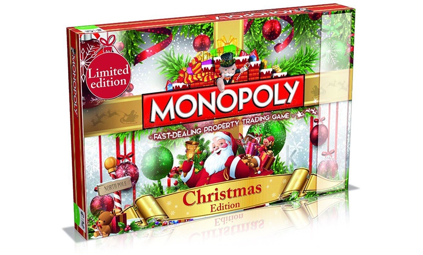 Image 1: Monopoly Christmas Edition