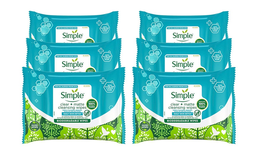 Image 5: Up to Six Packs of Simple Daily Skin Detox or Kind Defence Wipes