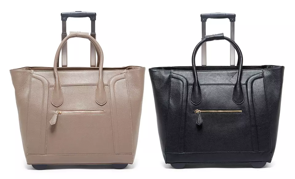 KC Jagger Shelby Pebble Rolling Bag | Brought to You by ideel - Primary Image