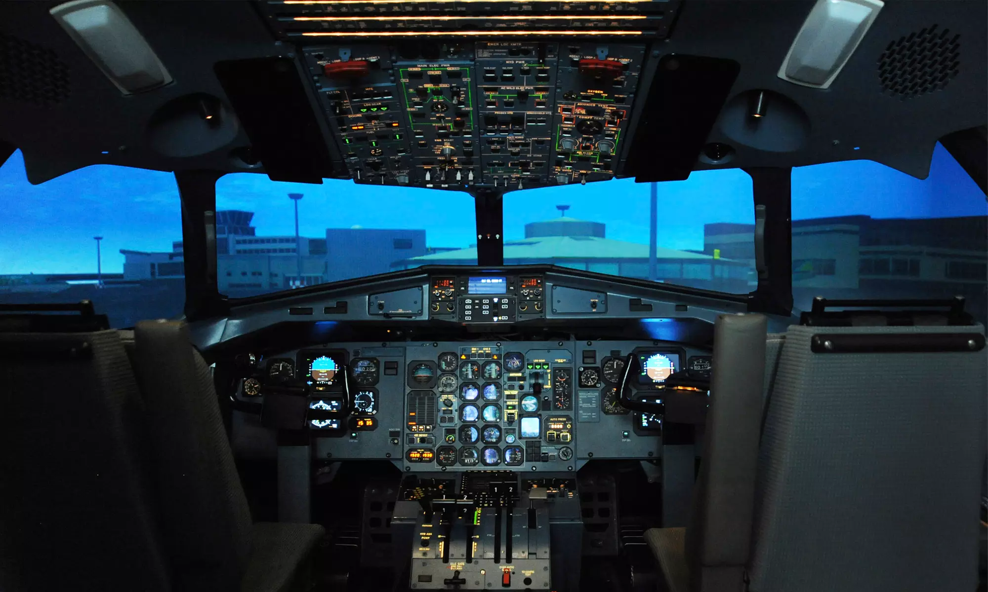 One- or Two-Hour Flight Simulation or Year of Unlimited Flight Simulation at Zone Aviation, LLC (Up to 49% Off) - Primary Image